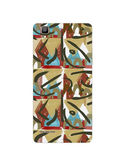 edesignhub designer silicone back cover for oppo f1 - 10226133 - Very Small Image - 1
