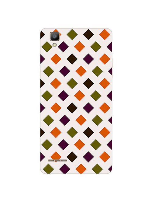 edesignhub designer silicone back cover for oppo f1 - 10226157 - Very Small Image - 1