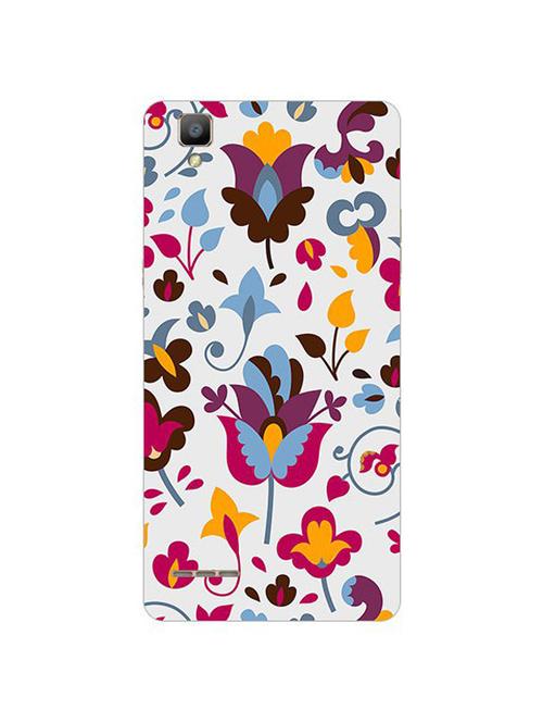 edesignhub designer silicone back cover for oppo f1 - 10226210 - Very Small Image - 1