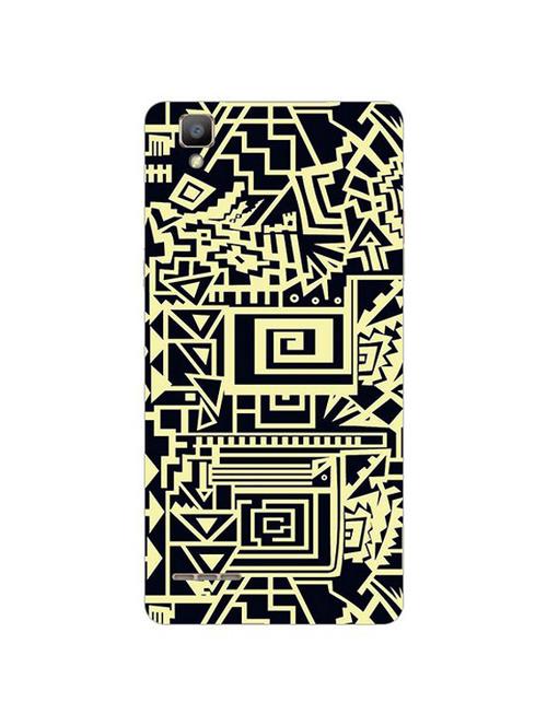 edesignhub designer silicone back cover for oppo f1 - 10226330 - Very Small Image - 1