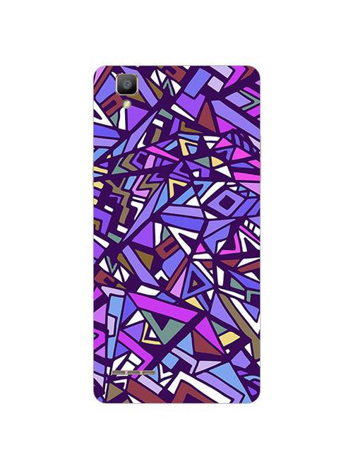 edesignhub designer silicone back cover for oppo f1 - 10226404 - Very Small Image - 1
