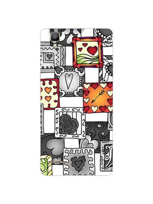 edesignhub designer silicone back cover for oppo f1 - 10226414 - Very Small Image - 1