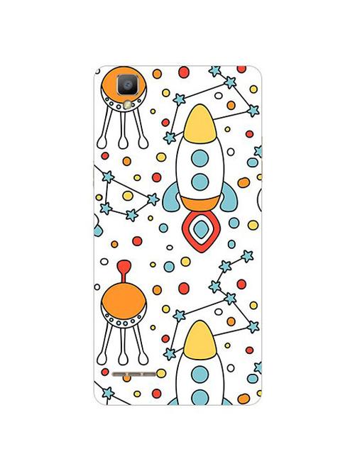 edesignhub designer silicone back cover for oppo f1 - 10226438 - Very Small Image - 1