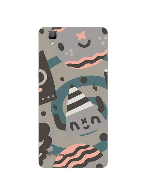 edesignhub designer silicone back cover for oppo f1 - 10226487 - Very Small Image - 1