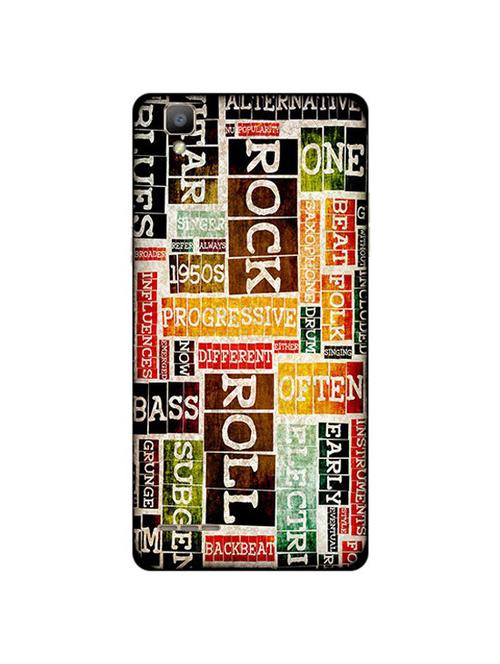 edesignhub designer silicone back cover for oppo f1 - 10226496 - Very Small Image - 1