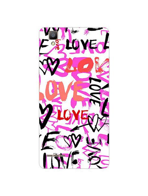 edesignhub designer silicone back cover for oppo f1 - 10226552 - Very Small Image - 1