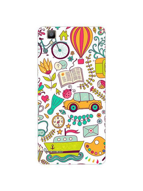 edesignhub designer silicone back cover for oppo f1 - 10226558 - Very Small Image - 1