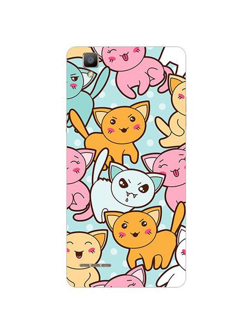 edesignhub designer silicone back cover for oppo f1 - 10226566 - Very Small Image - 1