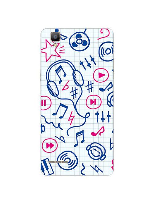 edesignhub designer silicone back cover for oppo f1 - 10226625 - Very Small Image - 1