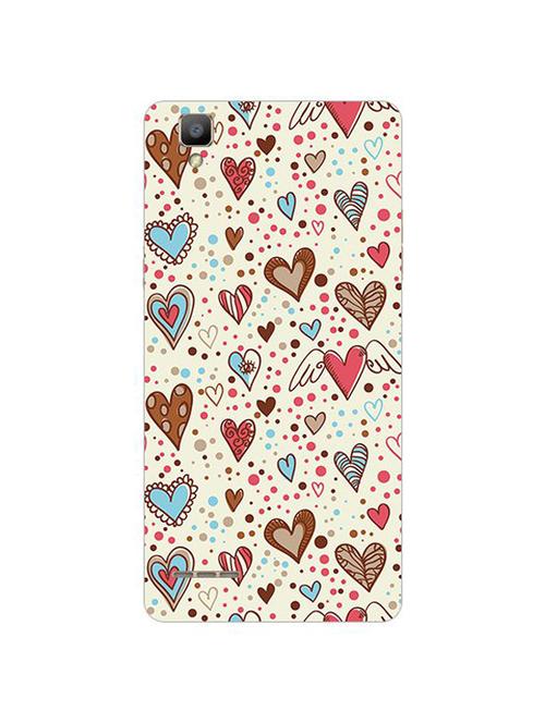 edesignhub designer silicone back cover for oppo f1 - 10226642 - Very Small Image - 1