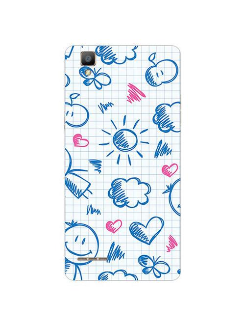 edesignhub designer silicone back cover for oppo f1 - 10226646 - Very Small Image - 1