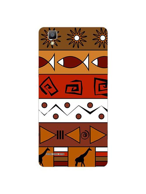 edesignhub designer silicone back cover for oppo f1 - 10226655 - Very Small Image - 1