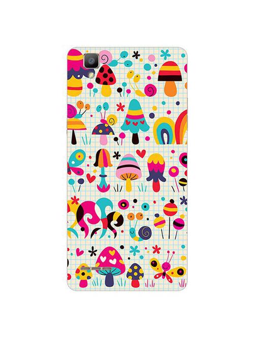 edesignhub designer silicone back cover for oppo f1 - 10226667 - Very Small Image - 1