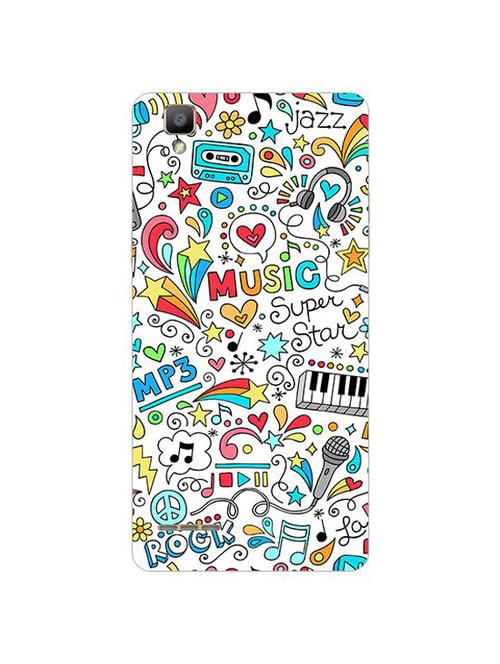 edesignhub designer silicone back cover for oppo f1 - 10226675 - Very Small Image - 1