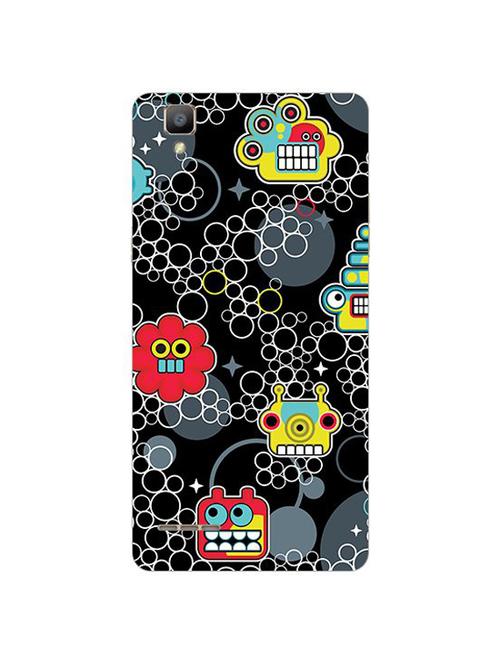 edesignhub designer silicone back cover for oppo f1 - 10226706 - Very Small Image - 1