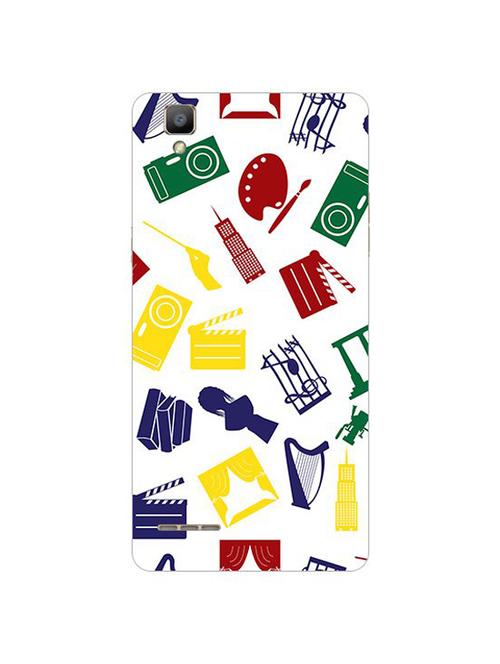 edesignhub designer silicone back cover for oppo f1 - 10226741 - Very Small Image - 1