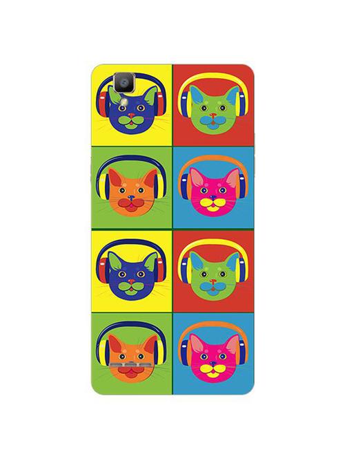 edesignhub designer silicone back cover for oppo f1 - 10226776 - Very Small Image - 1