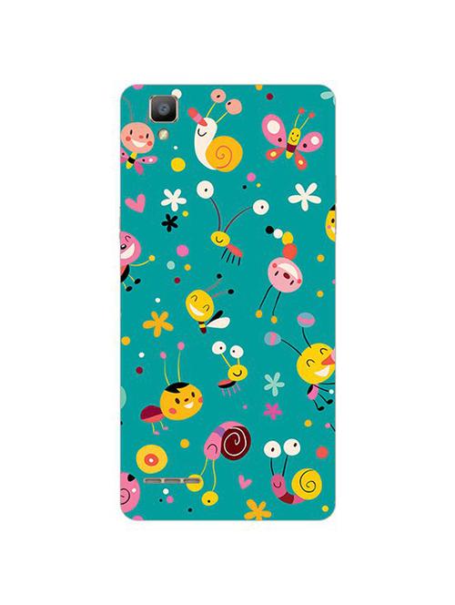 edesignhub designer silicone back cover for oppo f1 - 10226780 - Very Small Image - 1