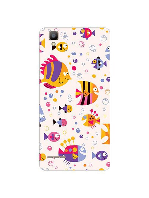 edesignhub designer silicone back cover for oppo f1 - 10226782 - Very Small Image - 1