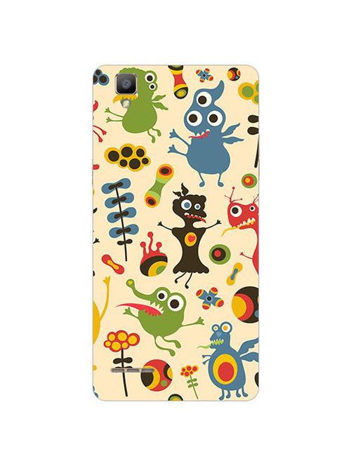 edesignhub designer silicone back cover for oppo f1 - 10226808 - Very Small Image - 1