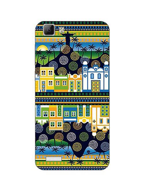 edesignhub designer silicone back cover for vivo y35 - 10226814 - Very Small Image - 1