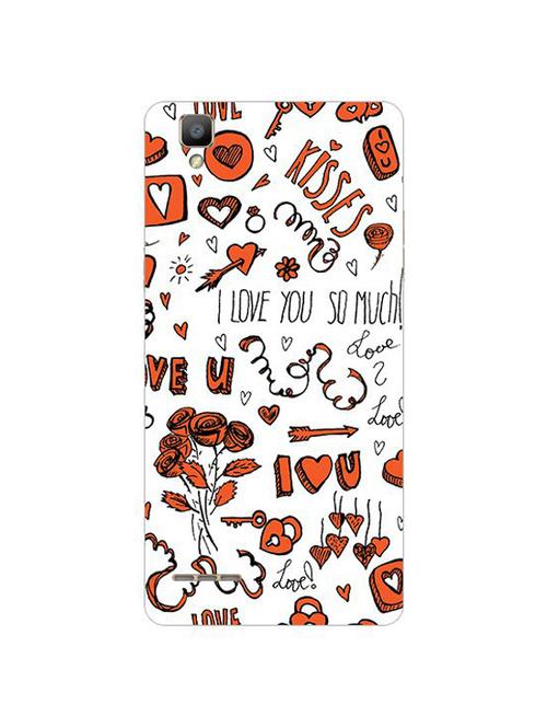 edesignhub designer silicone back cover for oppo f1 - 10226835 - Very Small Image - 1