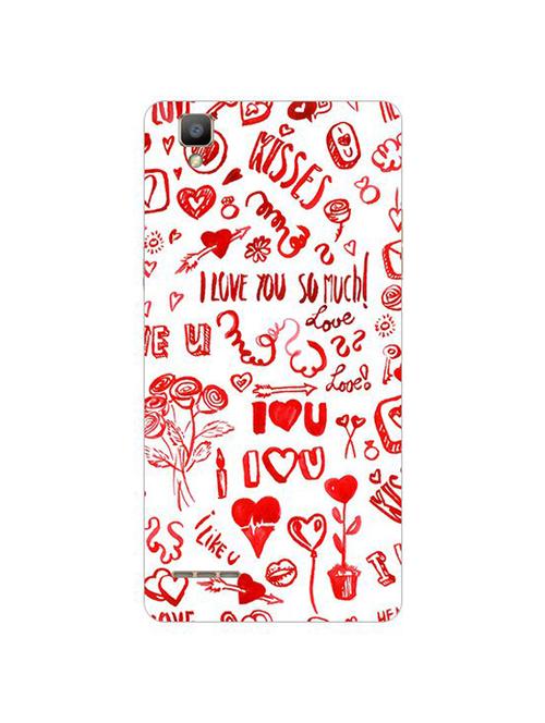 edesignhub designer silicone back cover for oppo f1 - 10226837 - Very Small Image - 1