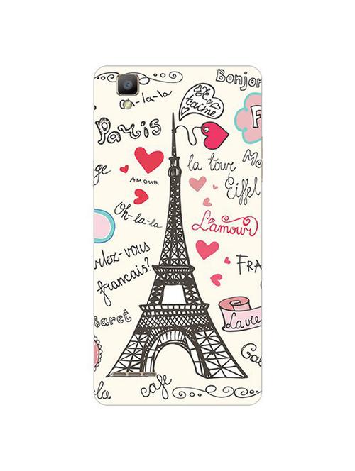 edesignhub designer silicone back cover for oppo f1 - 10226847 - Very Small Image - 1