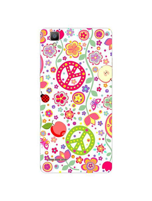 edesignhub designer silicone back cover for oppo f1 - 10226871 - Very Small Image - 1