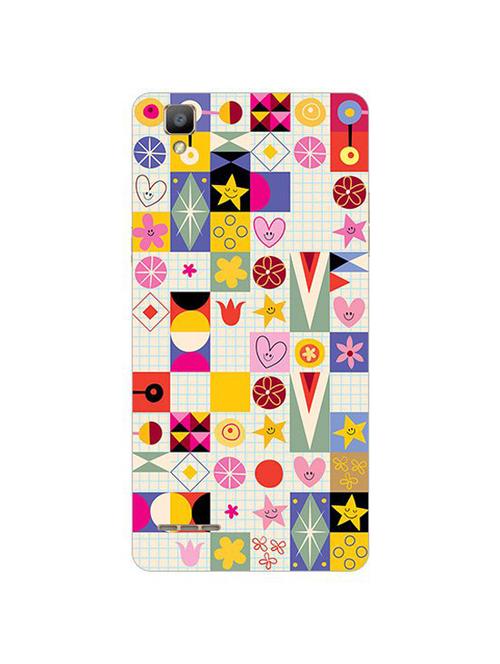edesignhub designer silicone back cover for oppo f1 - 10226883 - Very Small Image - 1