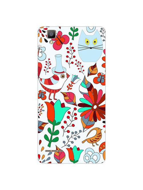 edesignhub designer silicone back cover for oppo f1 - 10226910 - Very Small Image - 1