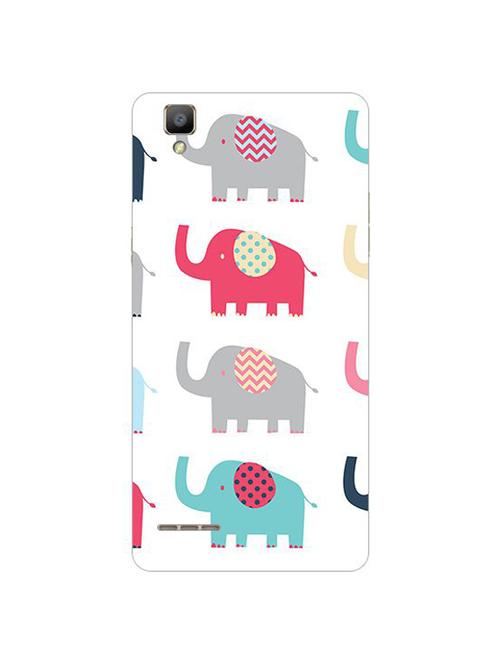 edesignhub designer silicone back cover for oppo f1 - 10226912 - Very Small Image - 1