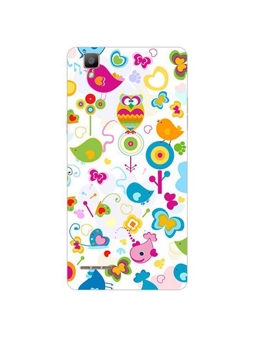 edesignhub designer silicone back cover for oppo f1 - 10226922 - Very Small Image - 1