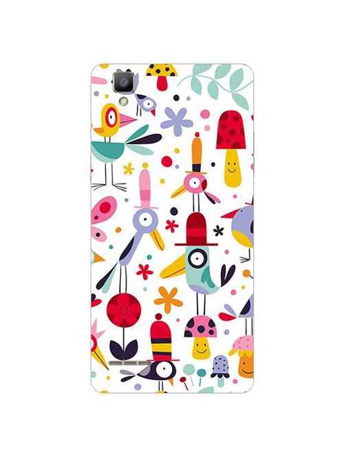 edesignhub designer silicone back cover for oppo f1 - 10226930 - Very Small Image - 1