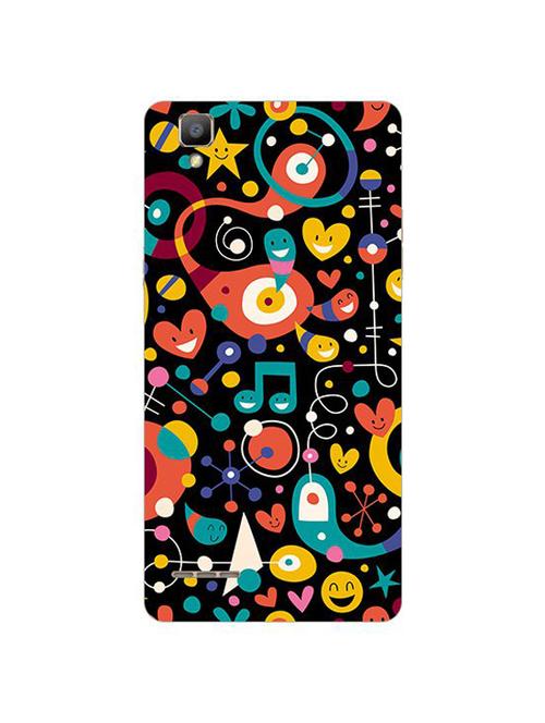 edesignhub designer silicone back cover for oppo f1 - 10226942 - Very Small Image - 1
