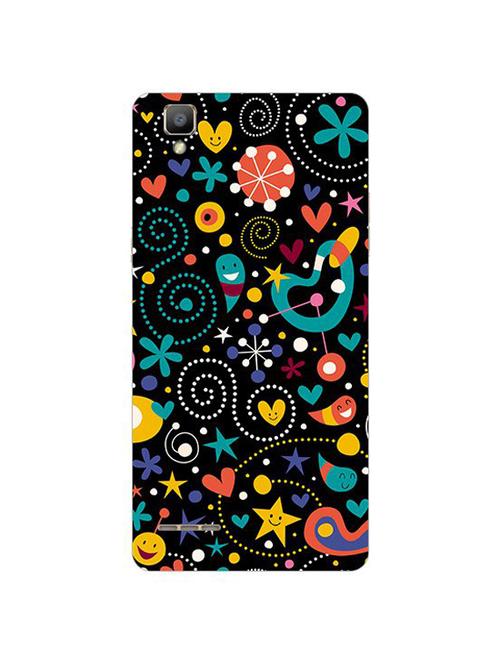 edesignhub designer silicone back cover for oppo f1 - 10226944 - Very Small Image - 1