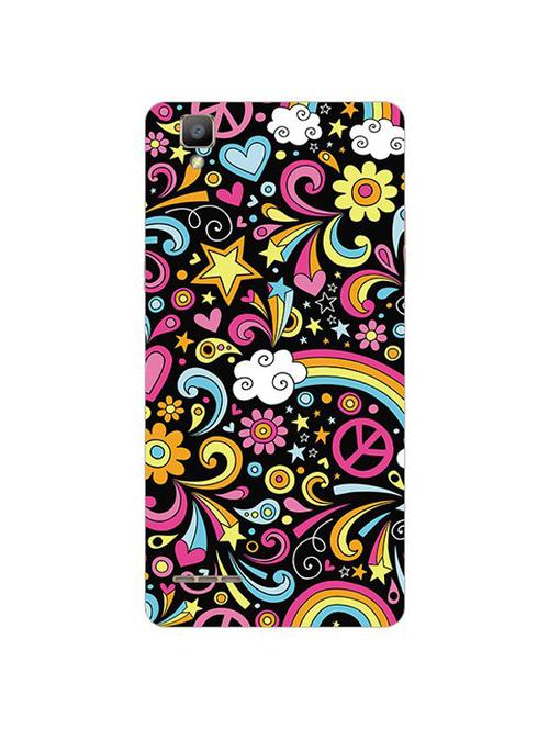 edesignhub designer silicone back cover for oppo f1 - 10226950 - Very Small Image - 1