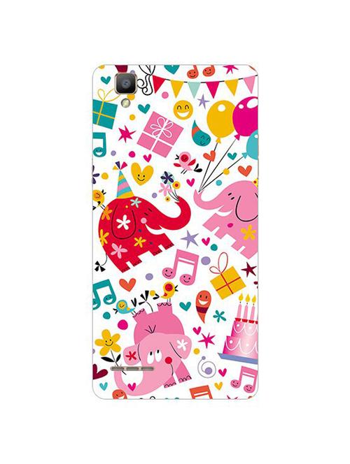 edesignhub designer silicone back cover for oppo f1 - 10226952 - Very Small Image - 1
