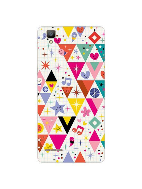 edesignhub designer silicone back cover for oppo f1 - 10226960 - Very Small Image - 1