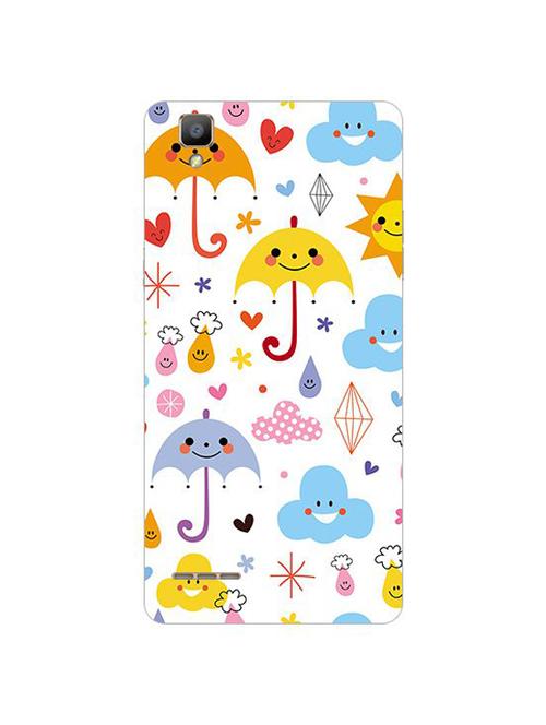 edesignhub designer silicone back cover for oppo f1 - 10227000 - Very Small Image - 1