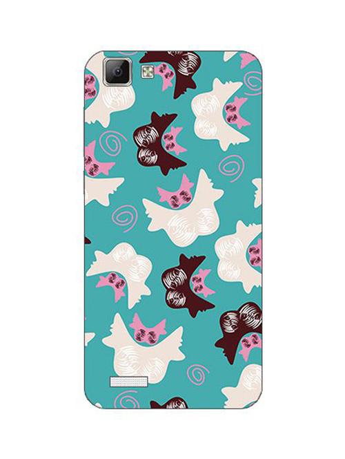 edesignhub designer silicone back cover for vivo y35 - 10227001 - Very Small Image - 1
