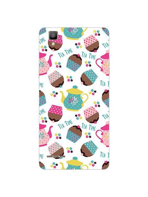 edesignhub designer silicone back cover for oppo f1 - 10227006 - Very Small Image - 1