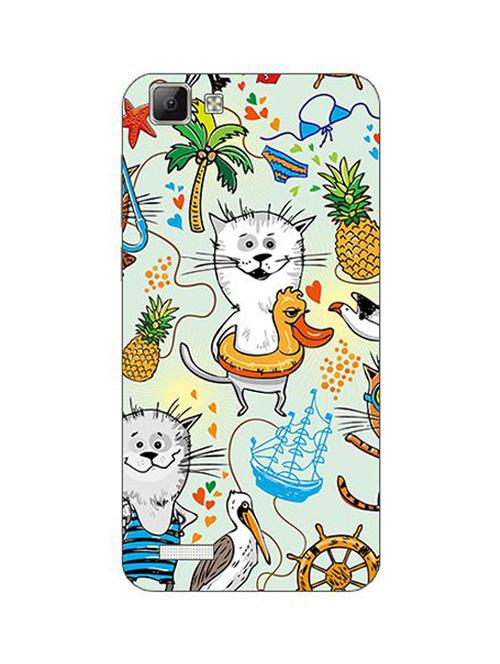 edesignhub designer silicone back cover for vivo y35 - 10227013 - Very Small Image - 1