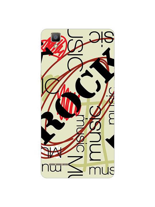 edesignhub designer silicone back cover for oppo f1 - 10227034 - Very Small Image - 1
