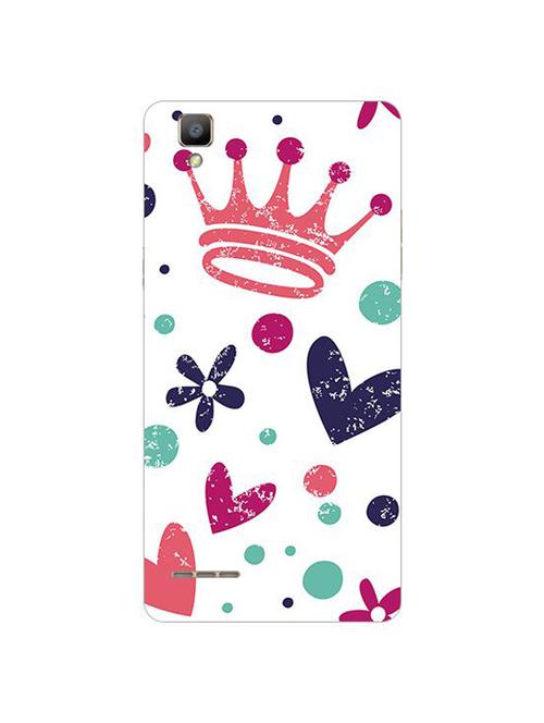 edesignhub designer silicone back cover for oppo f1 - 10227057 - Very Small Image - 1