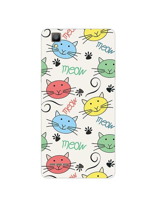 edesignhub designer silicone back cover for oppo f1 - 10227065 - Very Small Image - 1
