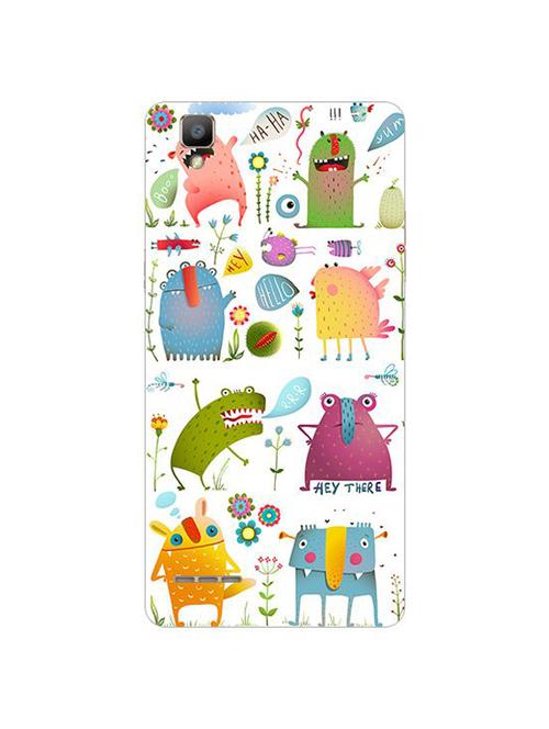 edesignhub designer silicone back cover for oppo f1 - 10227130 - Very Small Image - 1