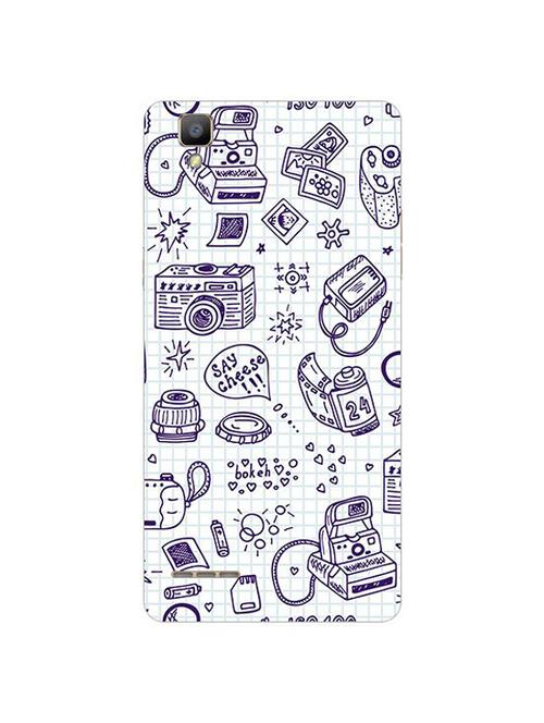 edesignhub designer silicone back cover for oppo f1 - 10227148 - Very Small Image - 1