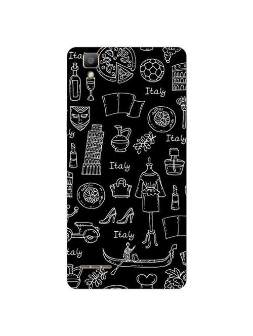 edesignhub designer silicone back cover for oppo f1 - 10227179 - Very Small Image - 1