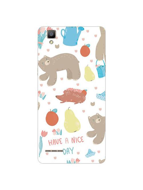 edesignhub designer silicone back cover for oppo f1 - 10227260 - Very Small Image - 1